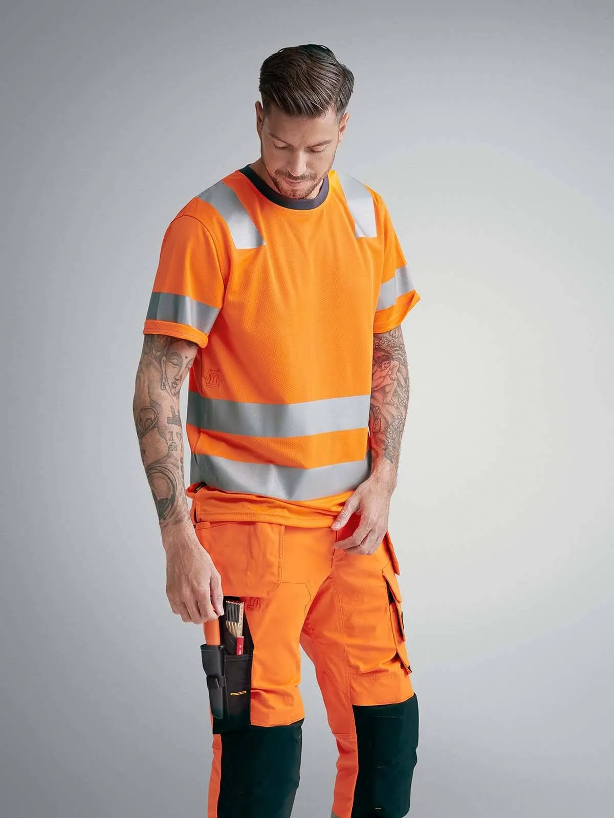2530&#x20;High&#x20;Vis&#x20;Work&#x20;T-shirt&#x20;Class&#x20;2&#x20;-&#x20;Snickers