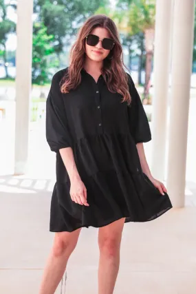 All To Myself Button Up Dress
