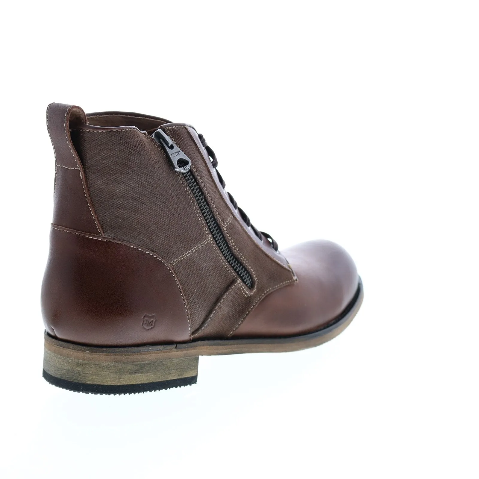 Andrew Marc Forest AMFORSTL-2096 Mens Brown Leather Casual Dress Boots
