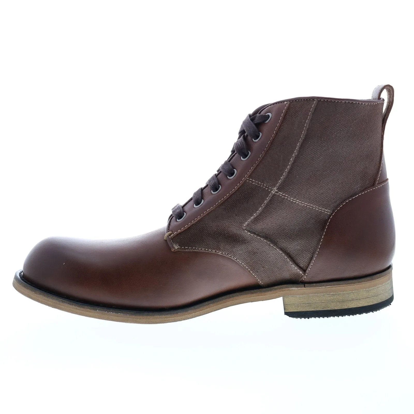 Andrew Marc Forest AMFORSTL-2096 Mens Brown Leather Casual Dress Boots