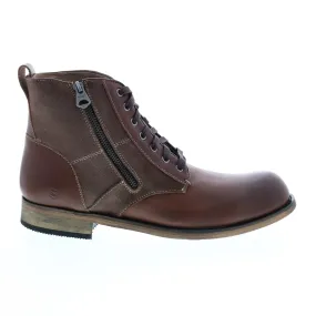 Andrew Marc Forest AMFORSTL-2096 Mens Brown Leather Casual Dress Boots