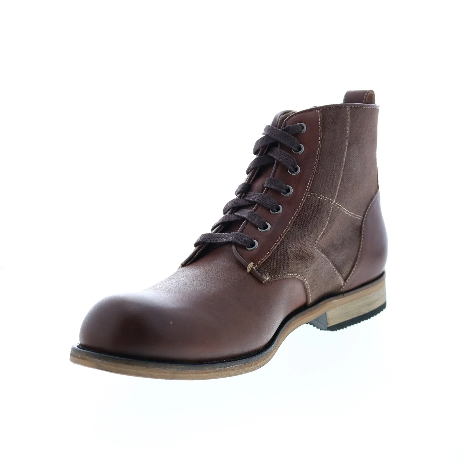 Andrew Marc Forest AMFORSTL-2096 Mens Brown Leather Casual Dress Boots