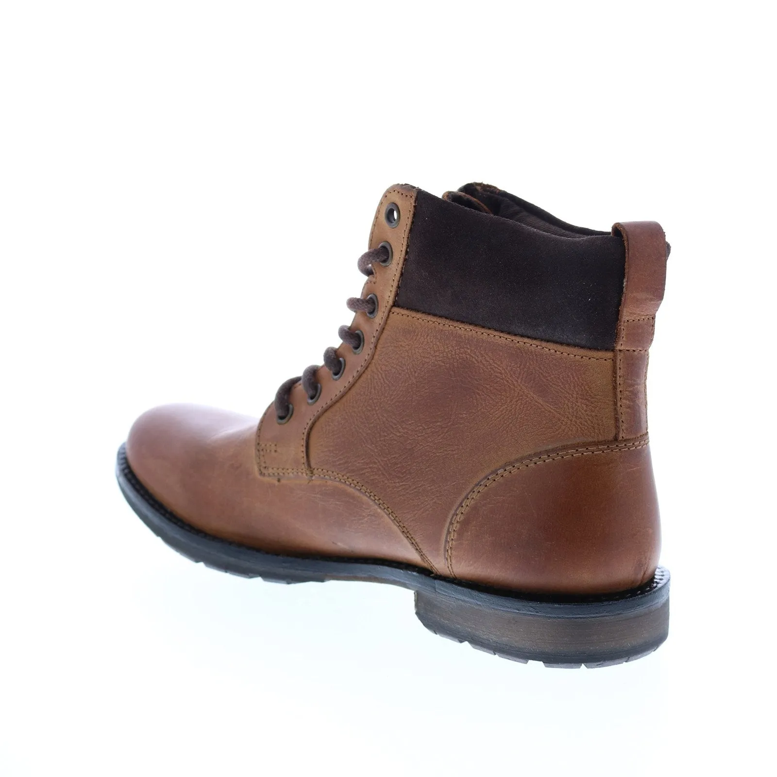 Andrew Marc Kent NYKENTWG-2905 Mens Brown Leather Casual Dress Boots