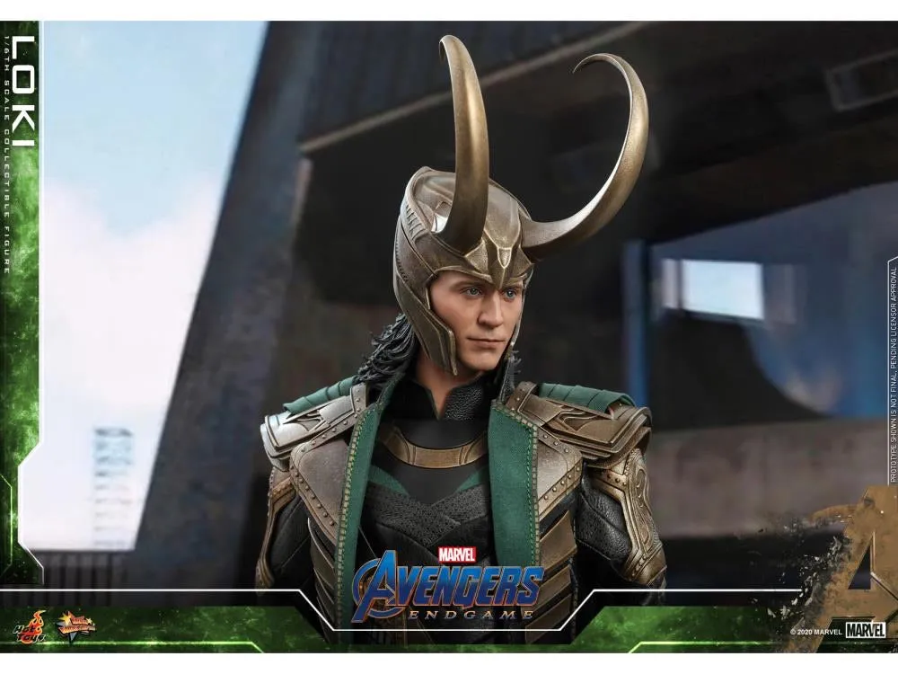 Avengers: Endgame Loki 1/6th Scale Collectible Figure by hot toys
