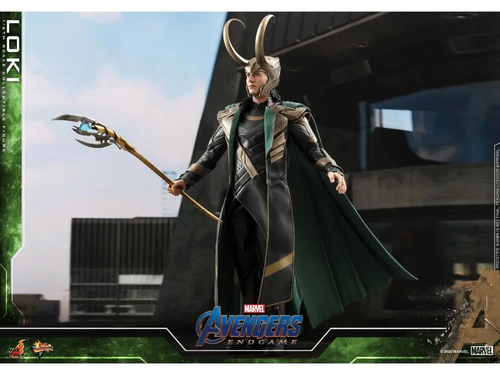 Avengers: Endgame Loki 1/6th Scale Collectible Figure by hot toys