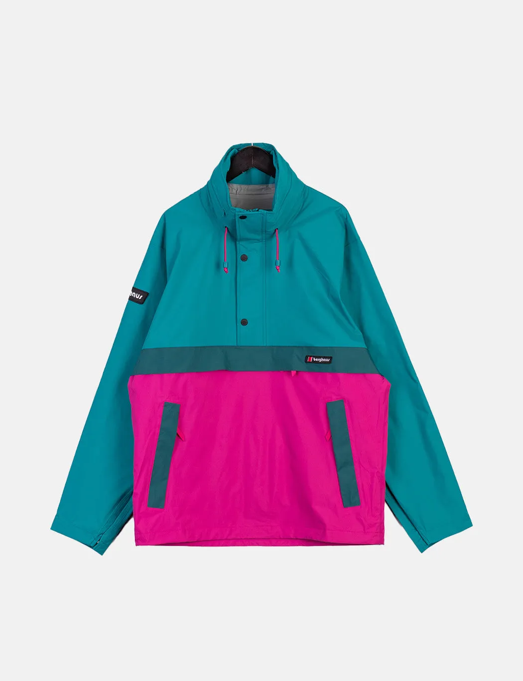 Berghaus Dean Street Ski Smock 86 Jacket - Deep Lake/Festival Fuchsia/Deep Teal