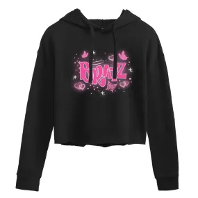 Bratz Y2K Junior Logo Crop Hoodie Licensed Character