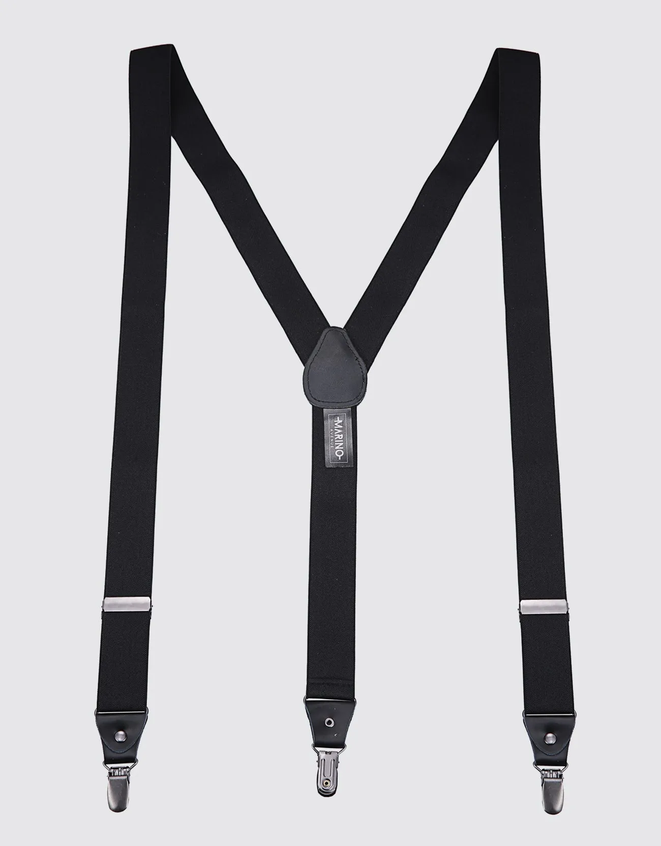 Canvas Twill Suspender Bow Tie