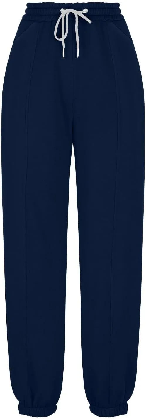 Cargo Pants Women Casual Loose Skin Friendly Jogger Sweatpants Trendy Y2k Drawstring Soft Thermal Baggy Sweatpants