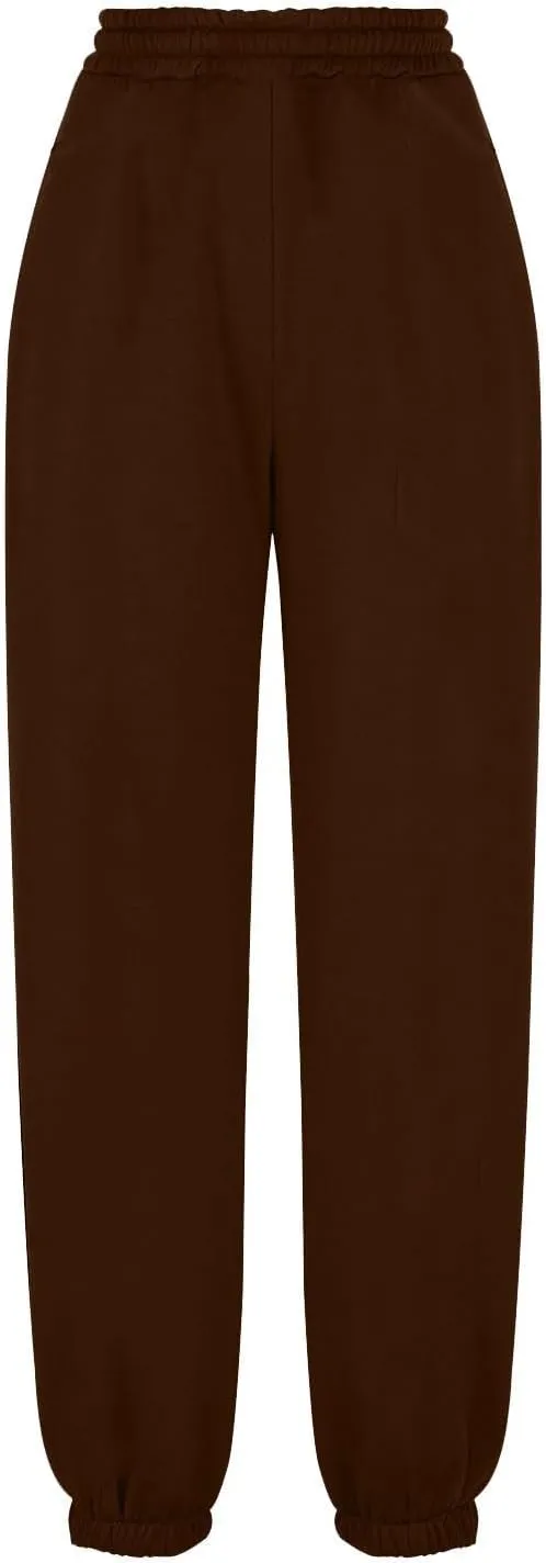 Cargo Pants Women Casual Loose Skin Friendly Jogger Sweatpants Trendy Y2k Drawstring Soft Thermal Baggy Sweatpants