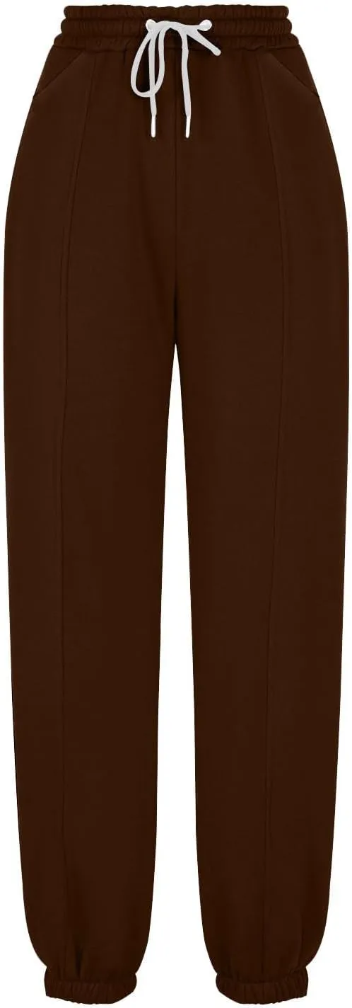 Cargo Pants Women Casual Loose Skin Friendly Jogger Sweatpants Trendy Y2k Drawstring Soft Thermal Baggy Sweatpants