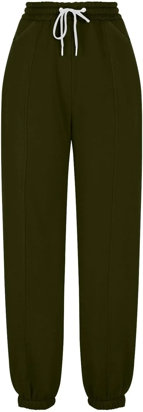 Cargo Pants Women Casual Loose Skin Friendly Jogger Sweatpants Trendy Y2k Drawstring Soft Thermal Baggy Sweatpants