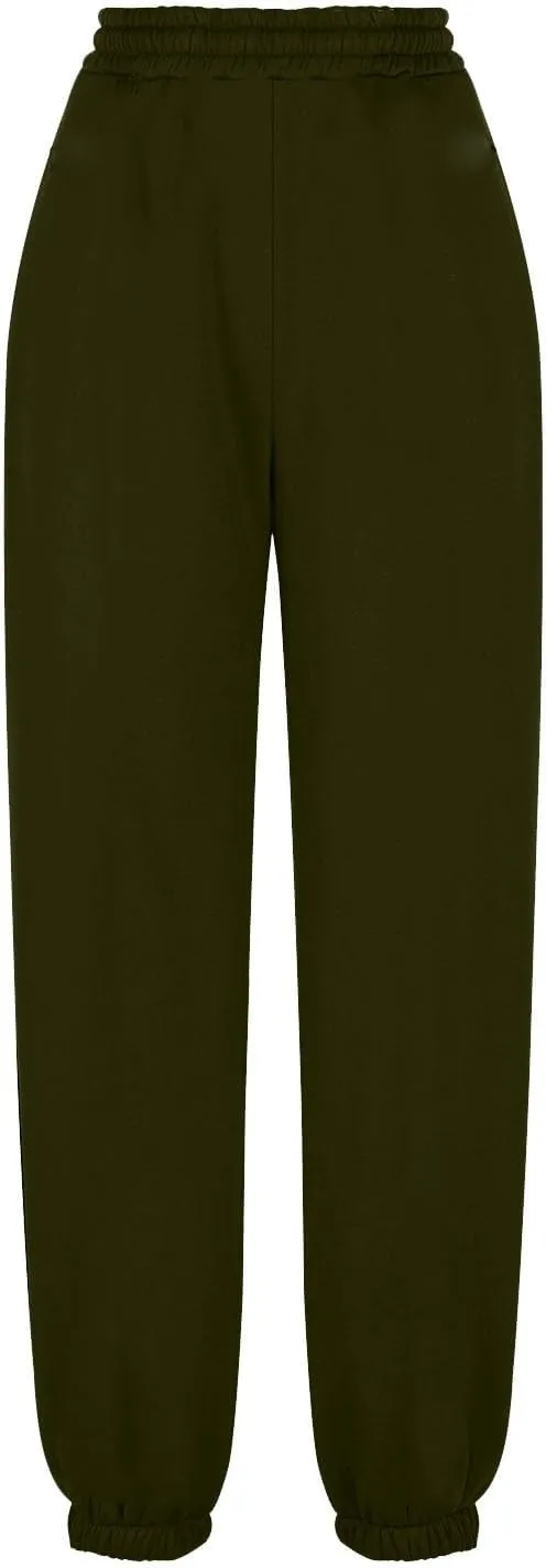 Cargo Pants Women Casual Loose Skin Friendly Jogger Sweatpants Trendy Y2k Drawstring Soft Thermal Baggy Sweatpants