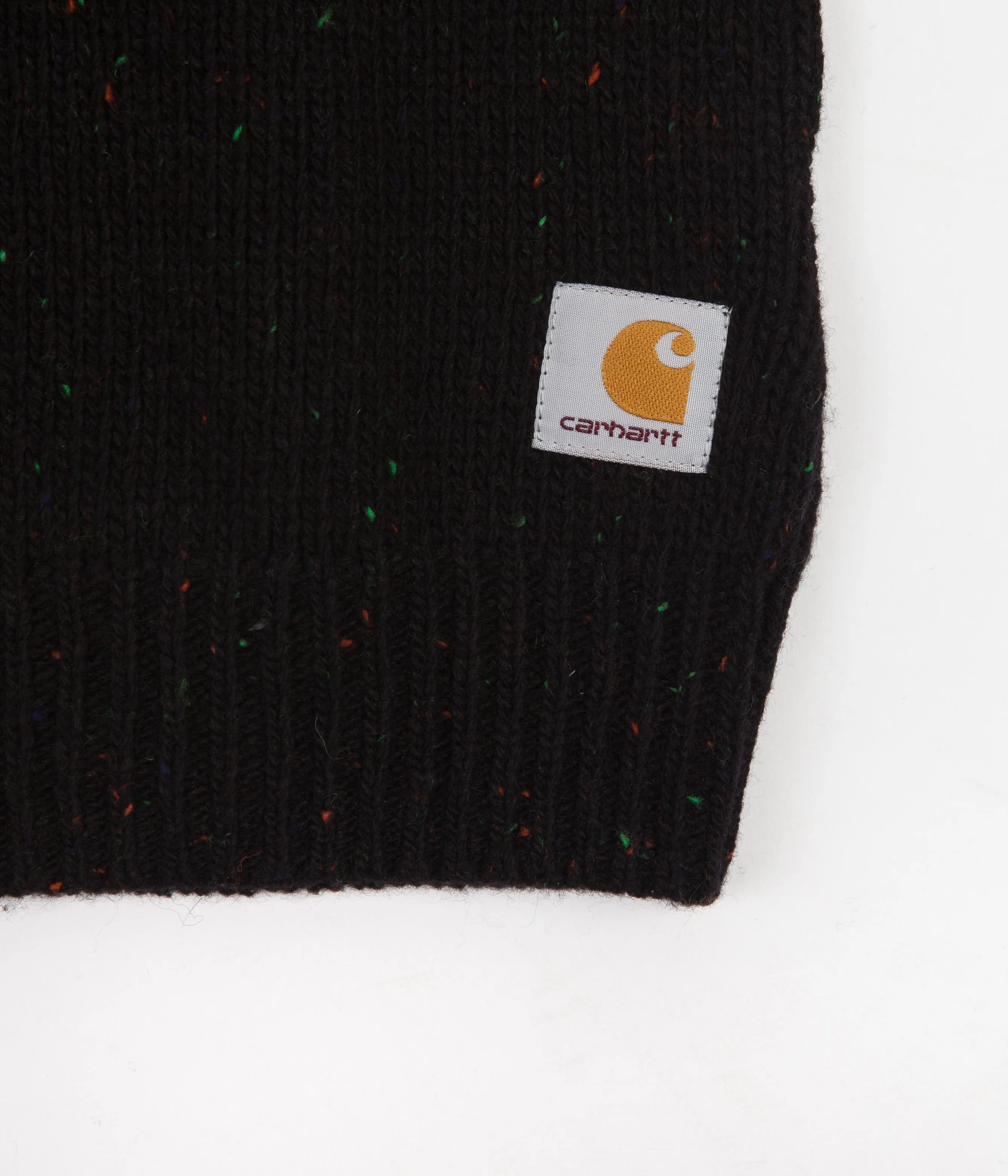 Carhartt Anglistic Crewneck Sweatshirt - Speckled Black