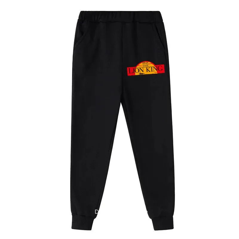 Children's sportswear hoodie Children's hoodie Spring fall boys and girls tops Lion King cartoon printed children's clothing