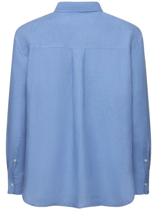Commas   Relaxed linen shirt 