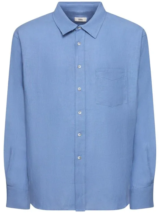 Commas   Relaxed linen shirt 