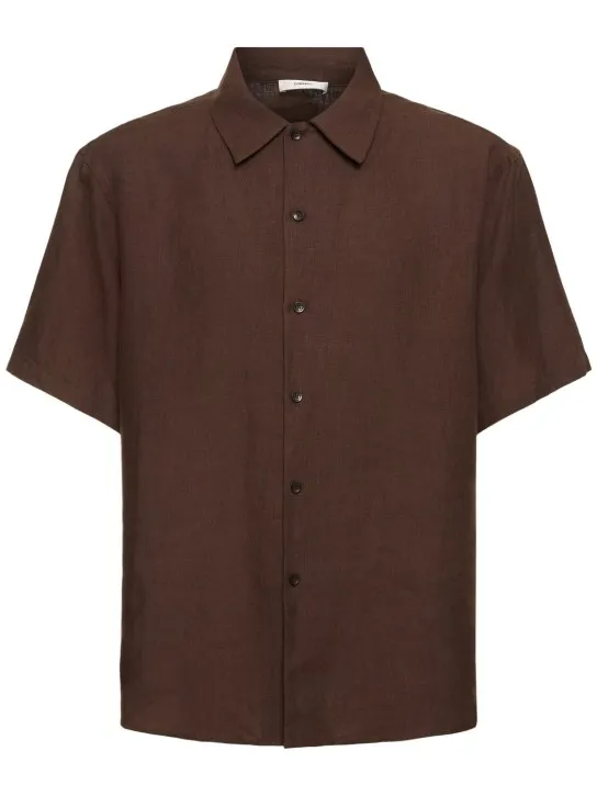 Commas   Short sleeve linen shirt 