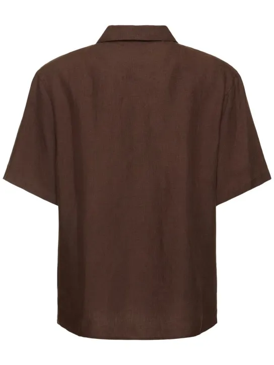 Commas   Short sleeve linen shirt 