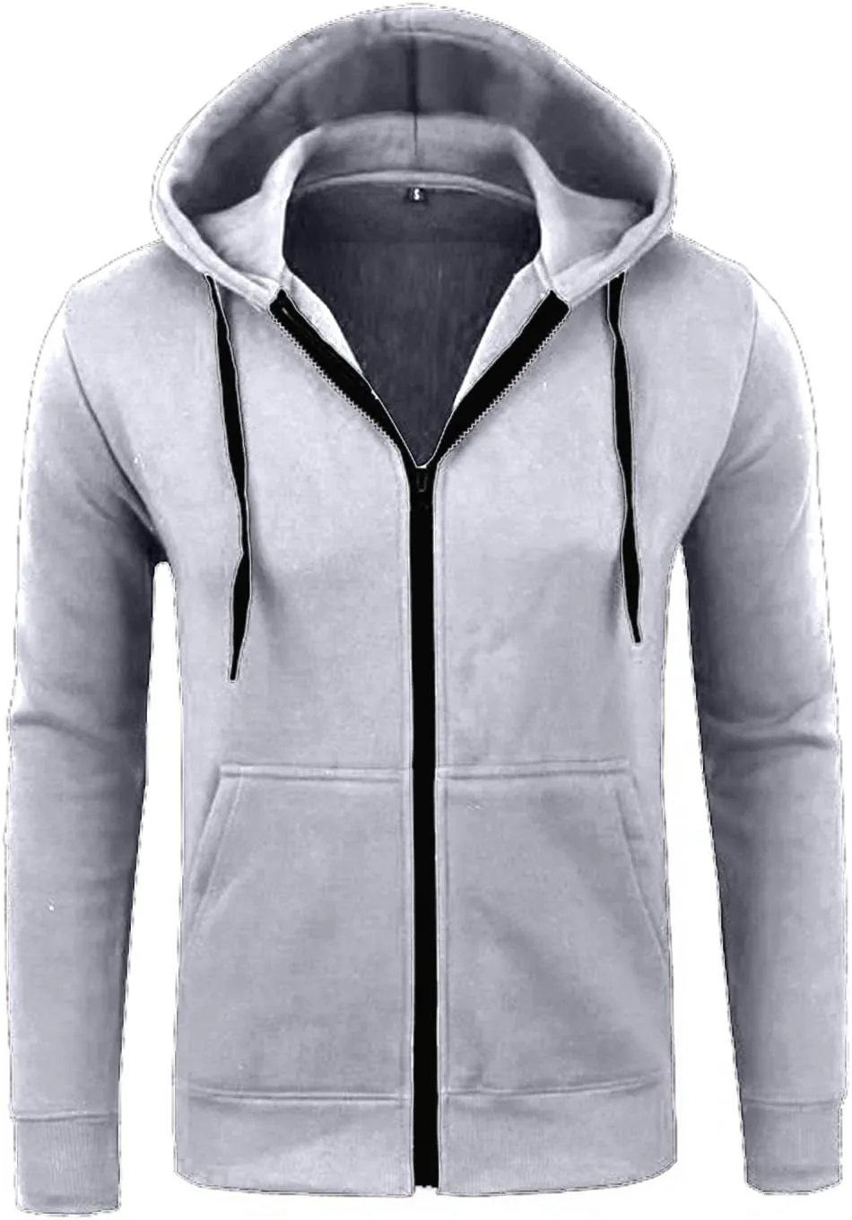 DuDubaby Hoodies for Men Casual Camouflage Sports Sweatshirt Long Sleeve Zipper Hooded Jacket Coat