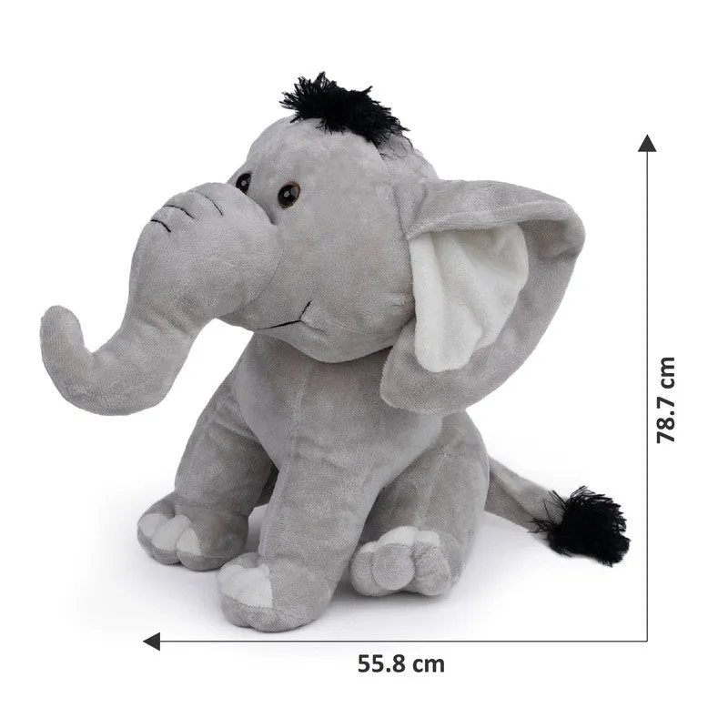 Elephant Soft Toy for Kids | Adorable Cute, Huggable & Cuddly Stuffed Animal Plush Toy (78 CM)