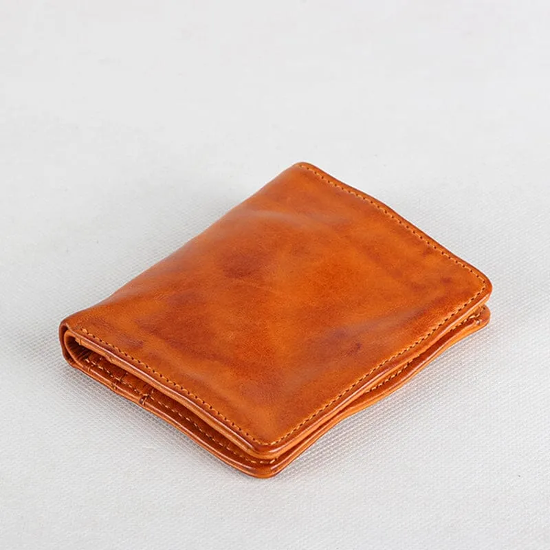 Fashion simple men's and women's handmade wallets