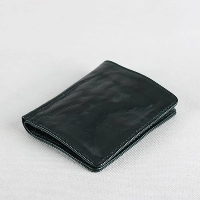 Fashion simple men's and women's handmade wallets