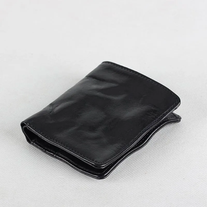 Fashion simple men's and women's handmade wallets
