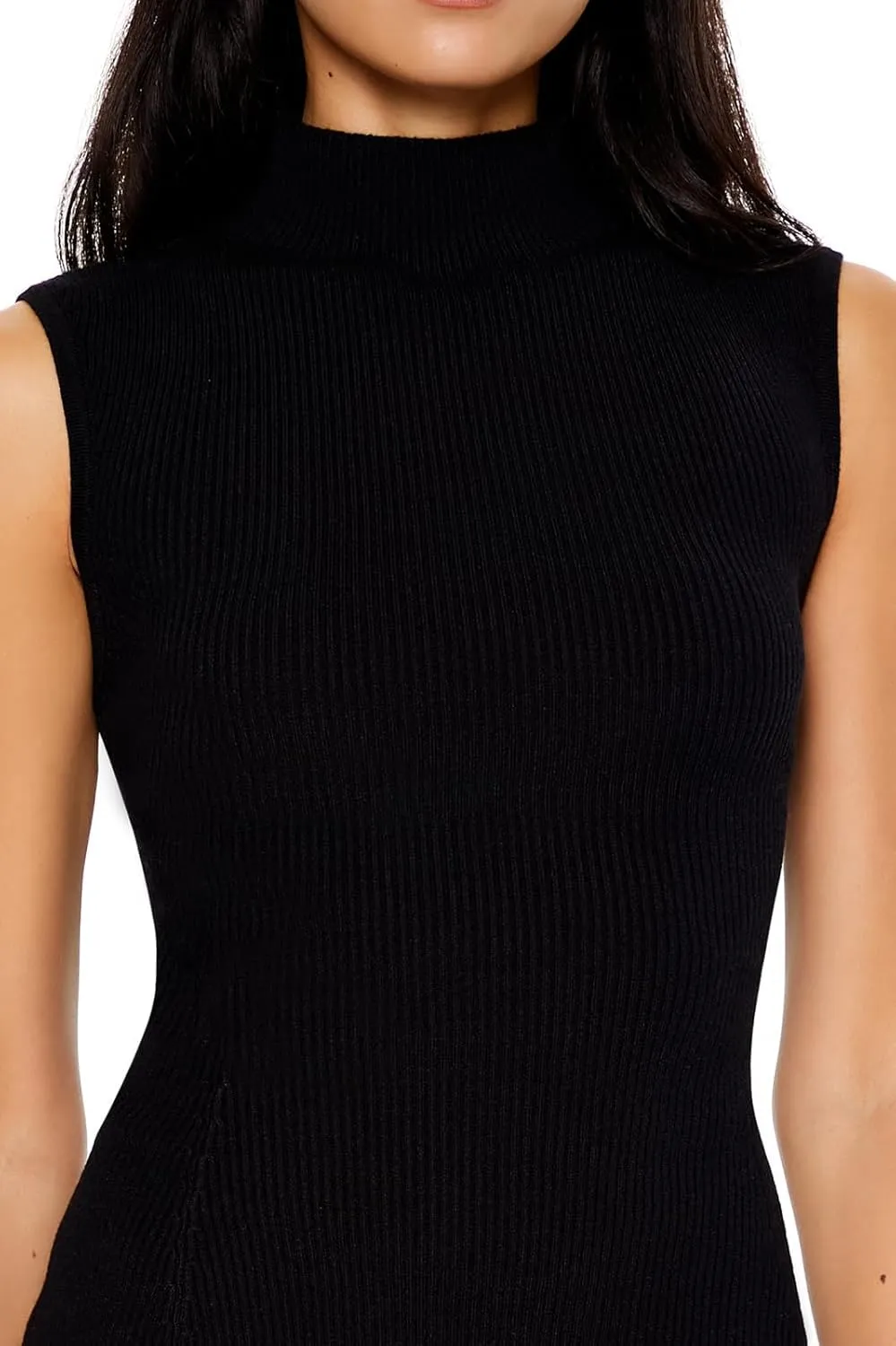 Forever 21 Women's Mock Neck Mini Sweater Dress