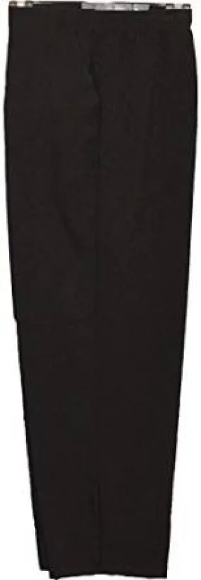 LADIES NEW HALF ELASTIC WAIST TROUSER (BLACK)