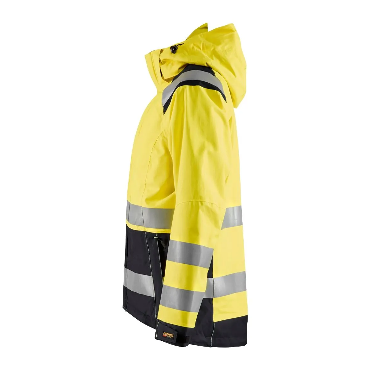 Ladies&#x20;High&#x20;Vis&#x20;Shell&#x20;Jacket&#x20;4904&#x20;High&#x20;Vis&#x20;Oranje&#x2F;Marineblauw&#x20;-&#x20;Bl&#xE5;kl&#xE4;der