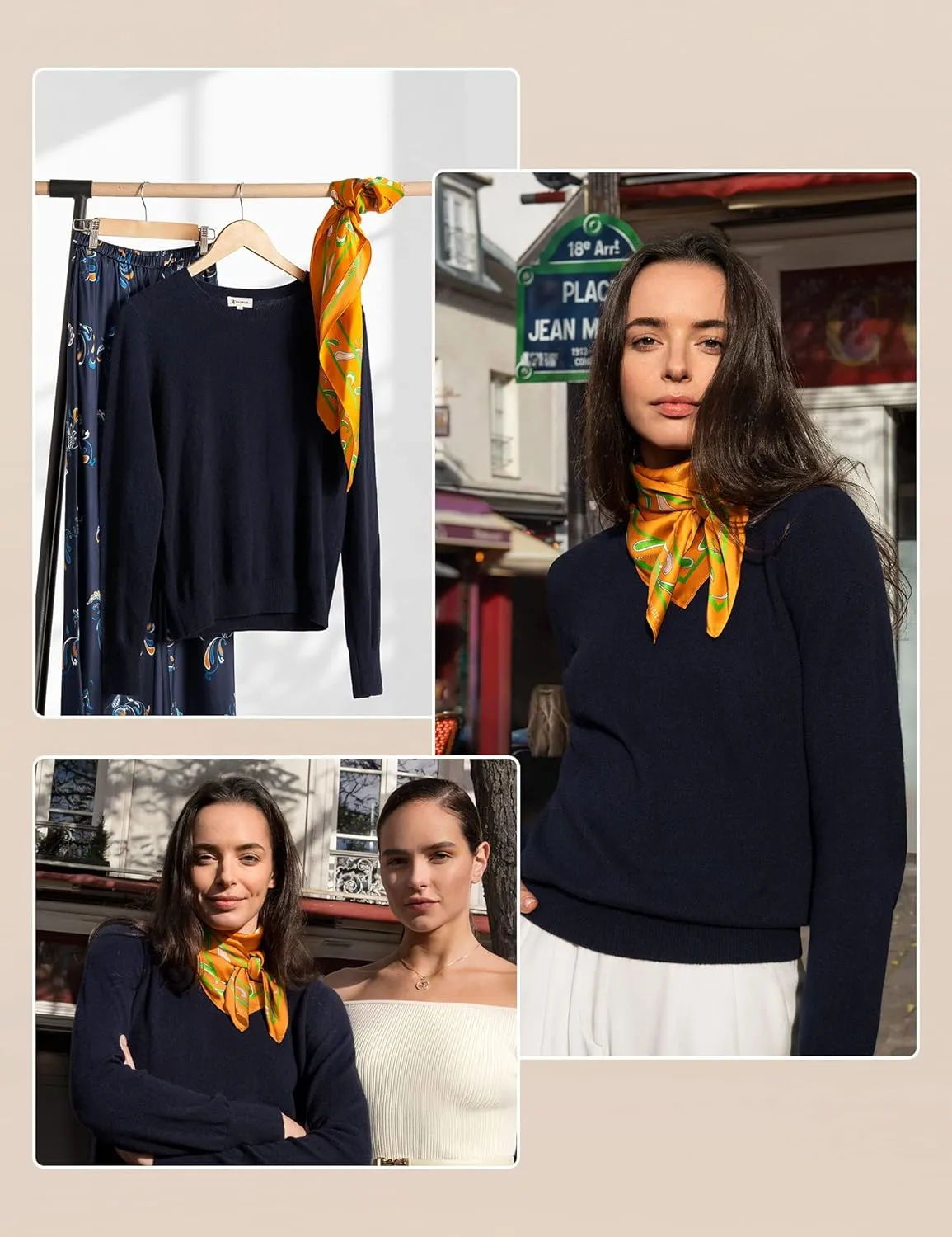 LilySilk 100% Baby Cashmere Sweater for Women Basic Pullover Soft & Skin-Friendly Cropped Sweater Top