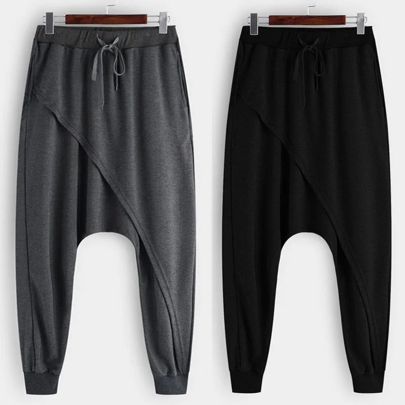 Men Casual Punk Style Baggy Pant