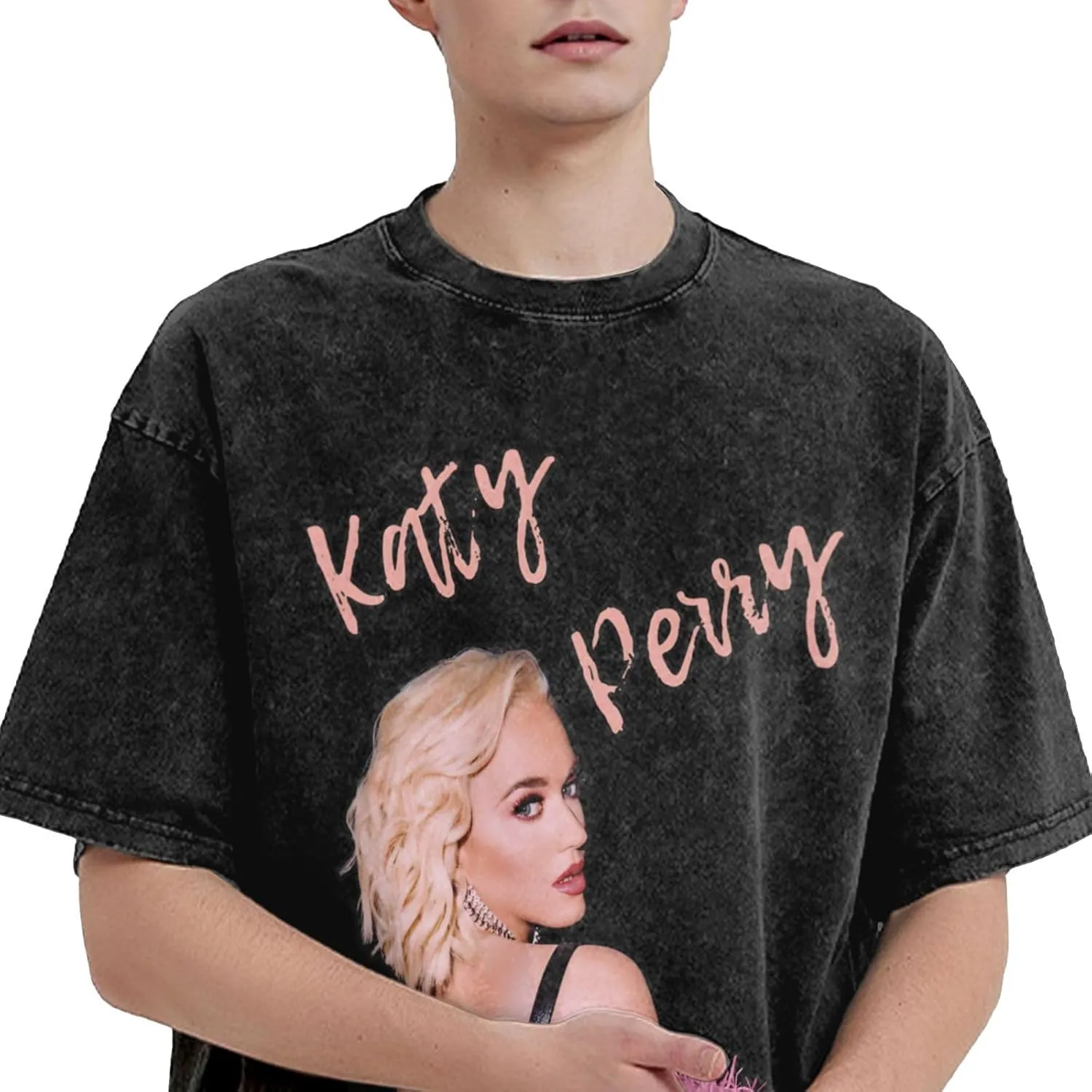 Men T Shirt Short Sleeve Crewneck Tee Summer Beach Tops Comfortable Cotton Shirt