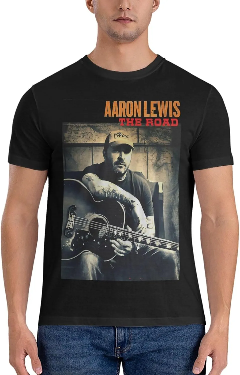Men T Shirt Short Sleeve Crewneck Tee Summer Beach Tops Comfortable Cotton Shirt