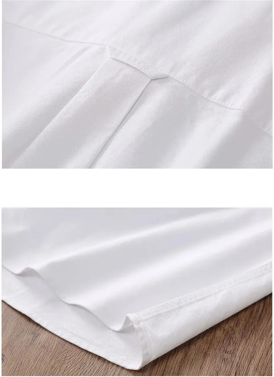 Men's Dress Shirts Long Sleeve Solid Color Slim Fit Business Casual Work Buttons Shirt