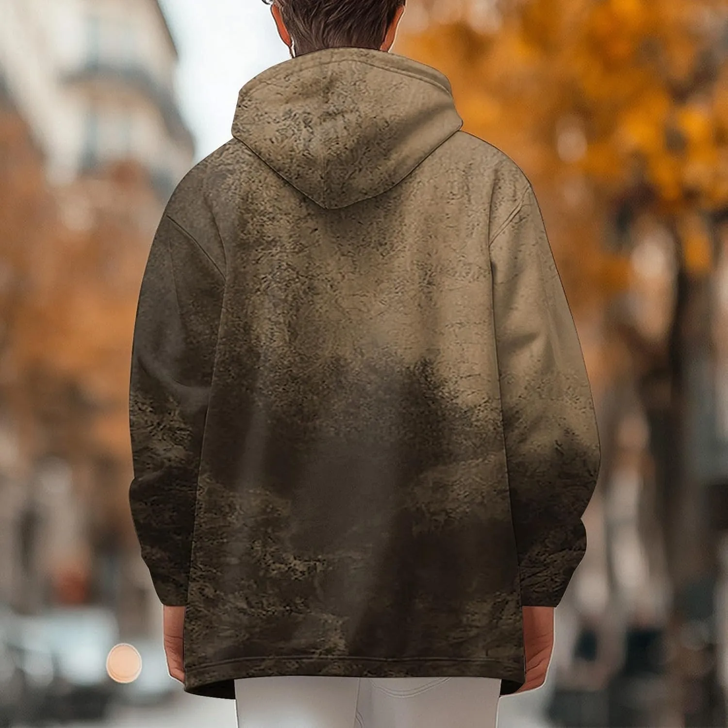 Mens Sherpa Lined Hoodie Zip Up Warm Winter Hoodies Fleece Heavyweight Casual Hooded