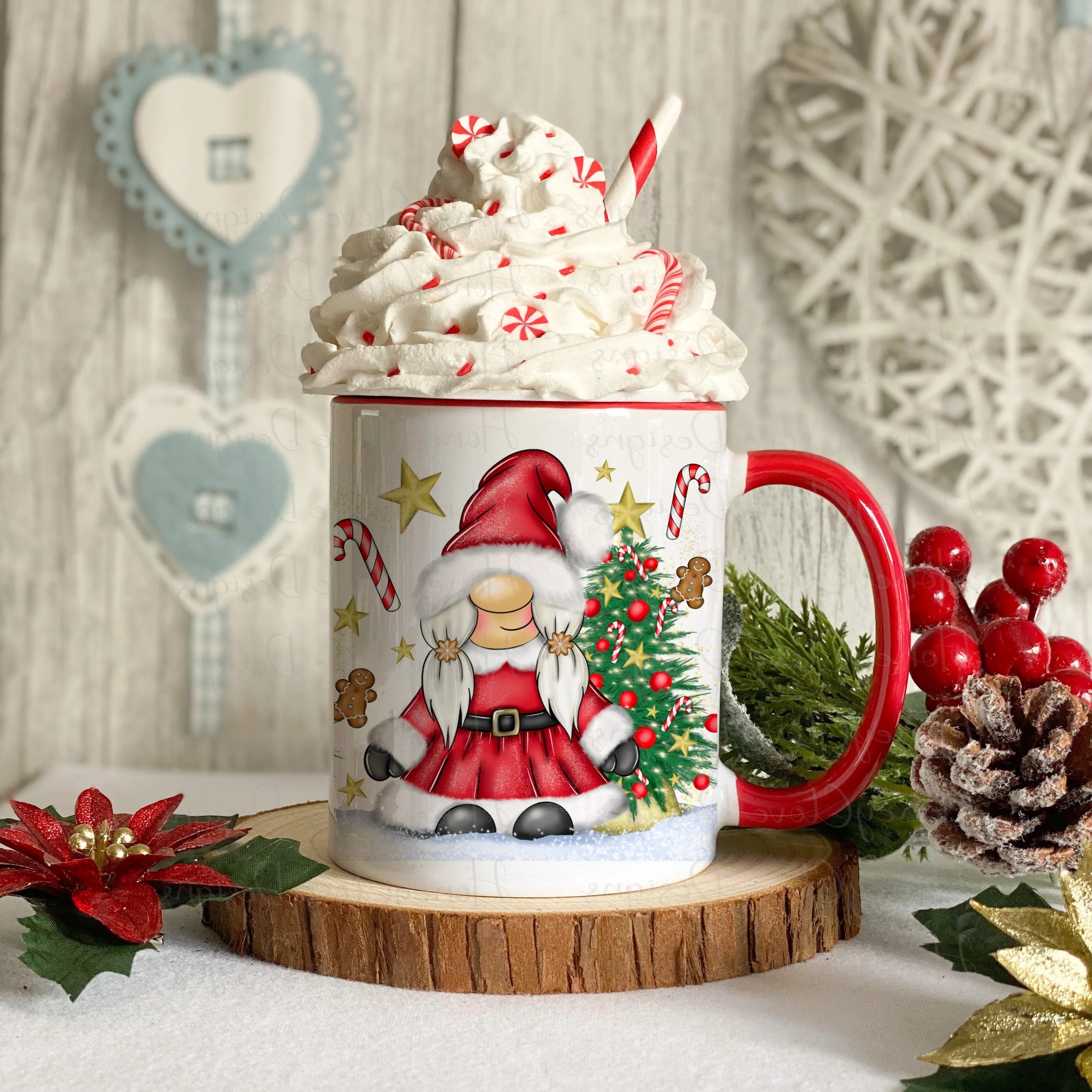 Mr & Mrs Claus Gonk Mug
