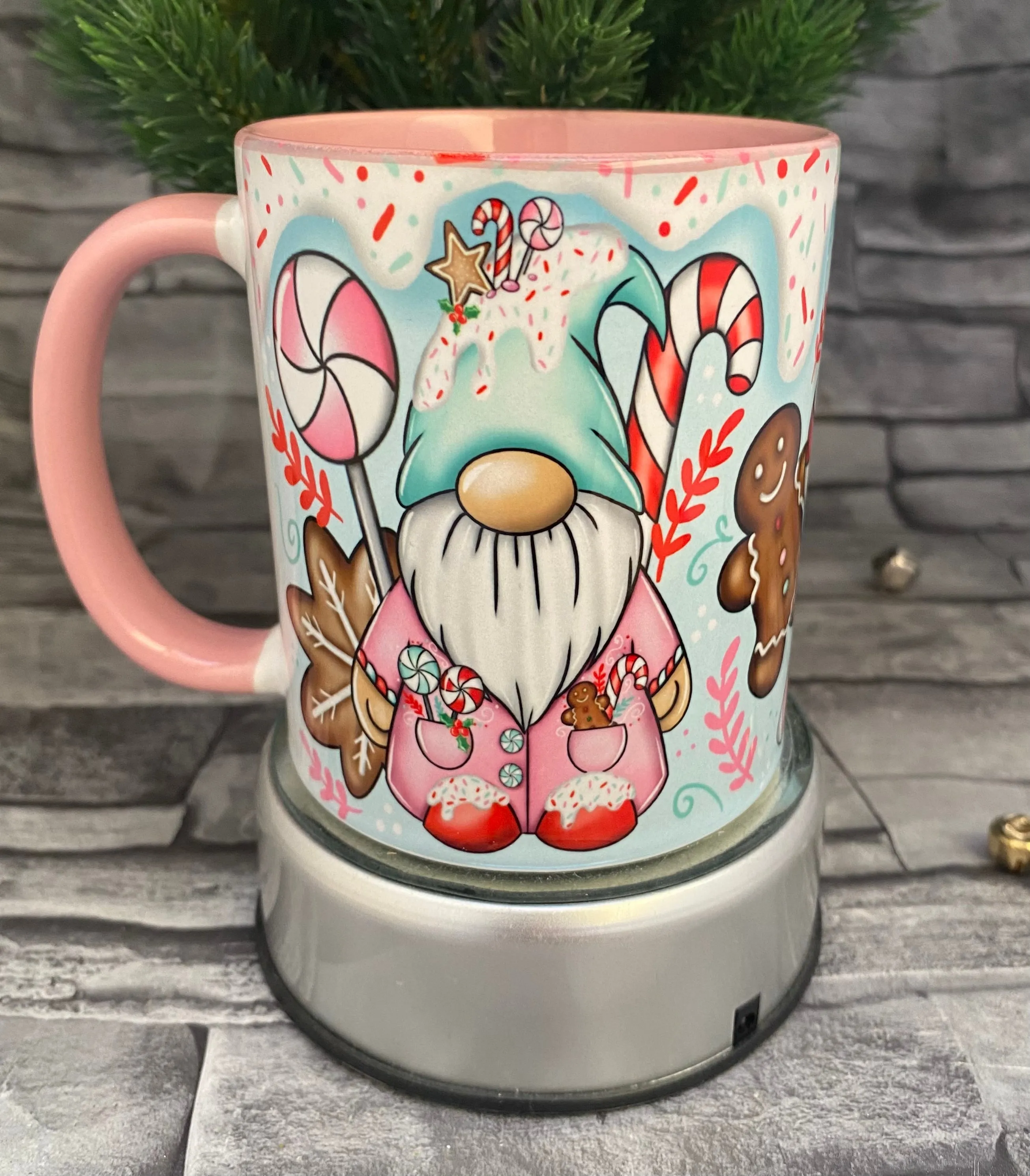 Mr & Mrs Gingerbread Gonk Mug