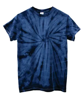 Navy Blue Tie-Dye Unisex Tee