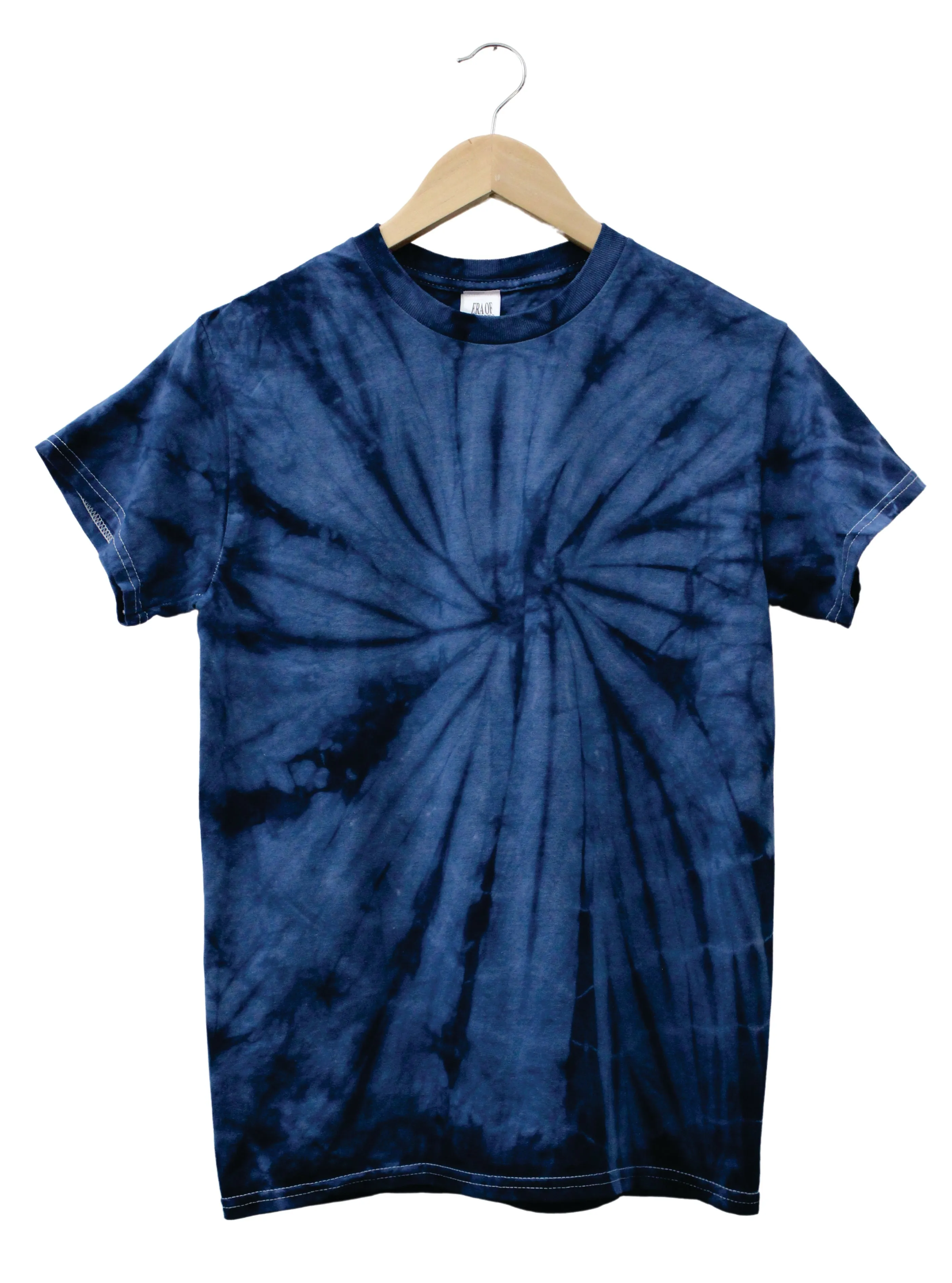 Navy Blue Tie-Dye Unisex Tee