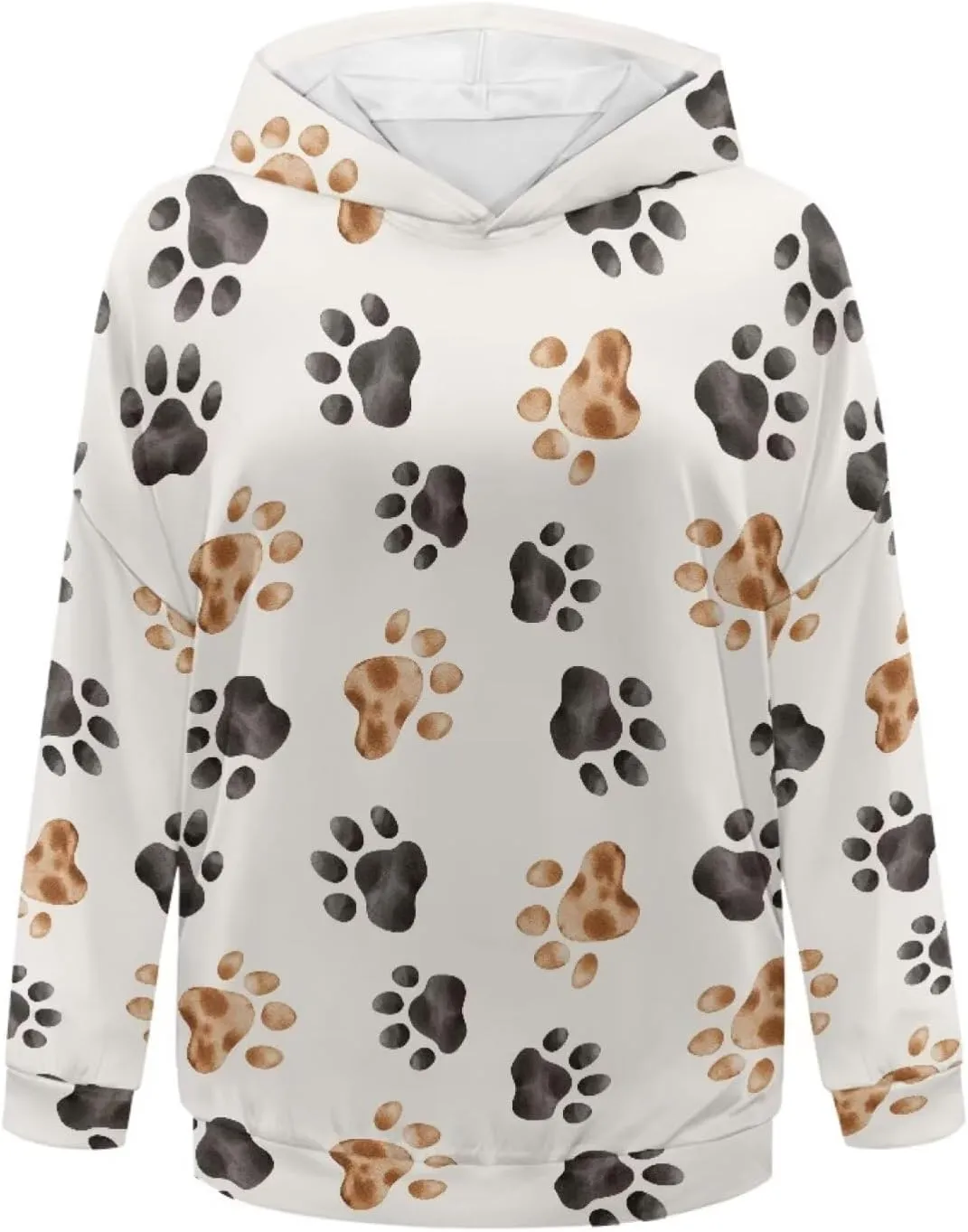NDISTIN Women’s Pullover Sweatshirts Soft Skin Friendly Women's Baggy Hoodie Designed for Easy Movement