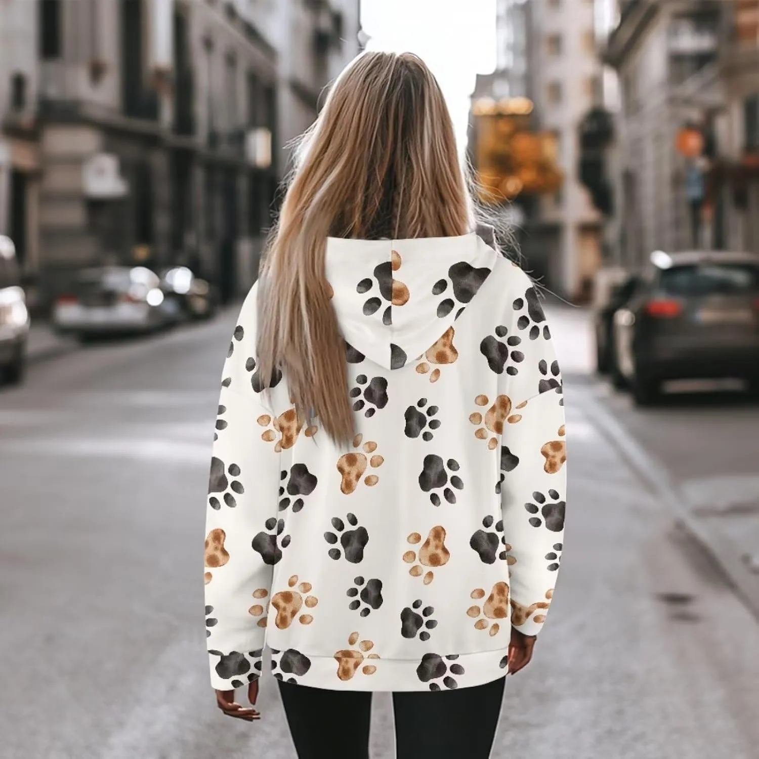 NDISTIN Women’s Pullover Sweatshirts Soft Skin Friendly Women's Baggy Hoodie Designed for Easy Movement