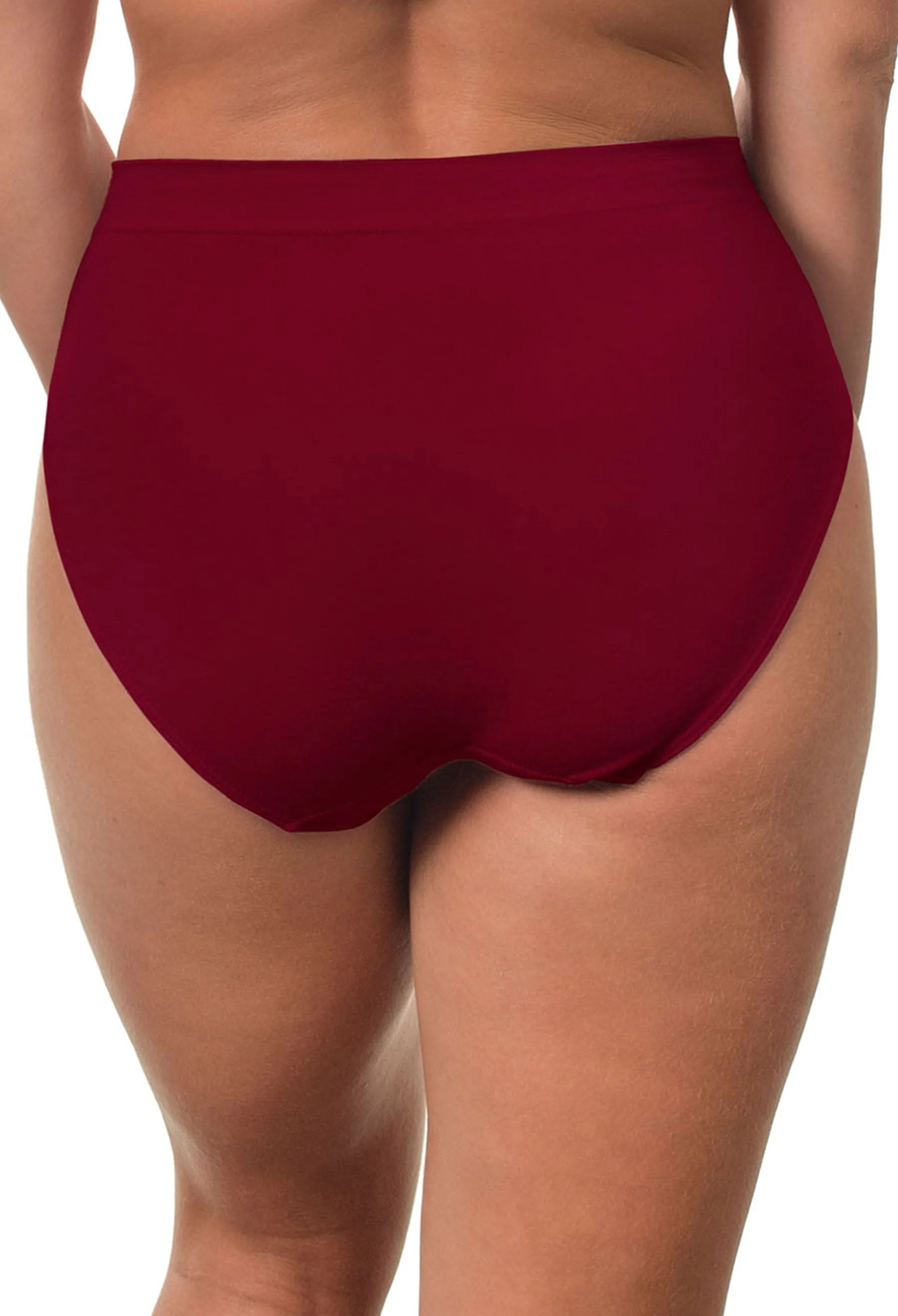 Red Bamboo Nursing Bra   High Cut Undies Set With FREE Eco-Friendly Reusable Nursing Pads