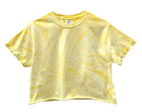 Sunlight Tie-Dye Unisex Cropped Tee