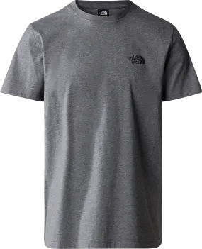 The North Face Men&#x27;s Simple Dome T-Shirt TNF Medium Grey Heather | Buy The North Face Men&#x27;s Simple Dome T-Shirt TNF Medium Grey Heather here | Outnorth