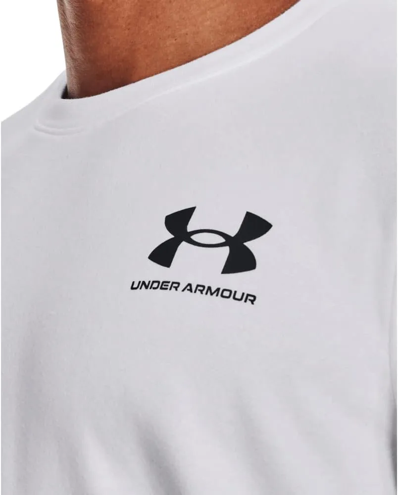 Under Armour Men's Rival Terry Long Crew Neck T-Shirt