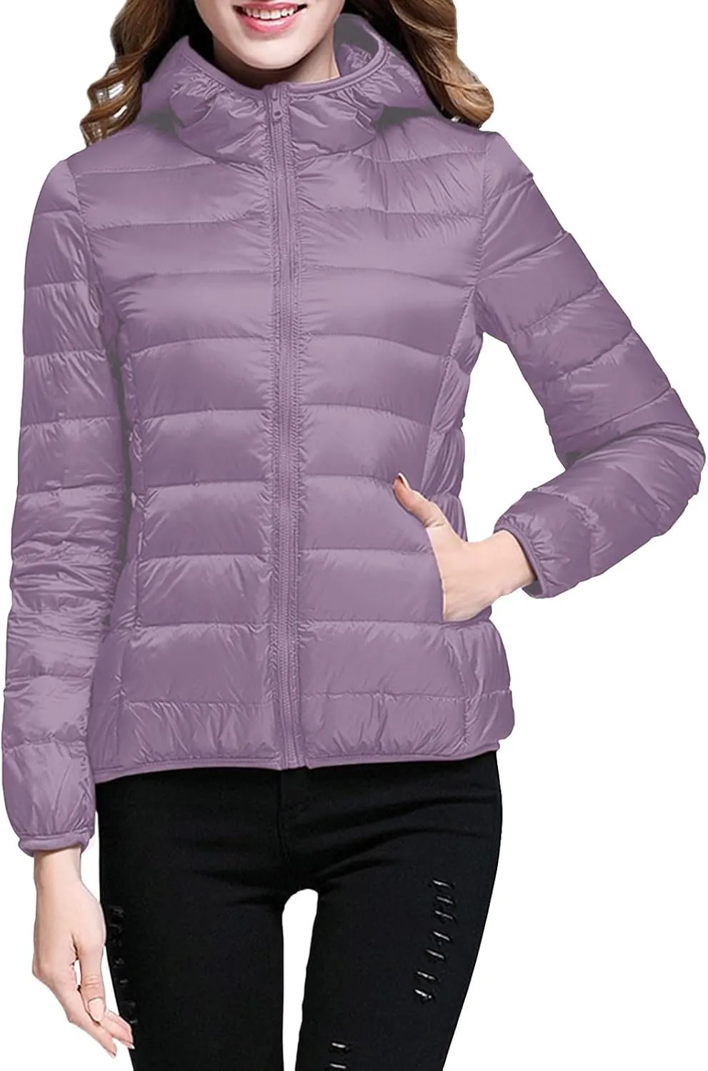 Winter Thicken Puffer Coat Windproof Jacket Women Windproof Winter Coat With Recycled Insulation Winter Slim Short Coat
