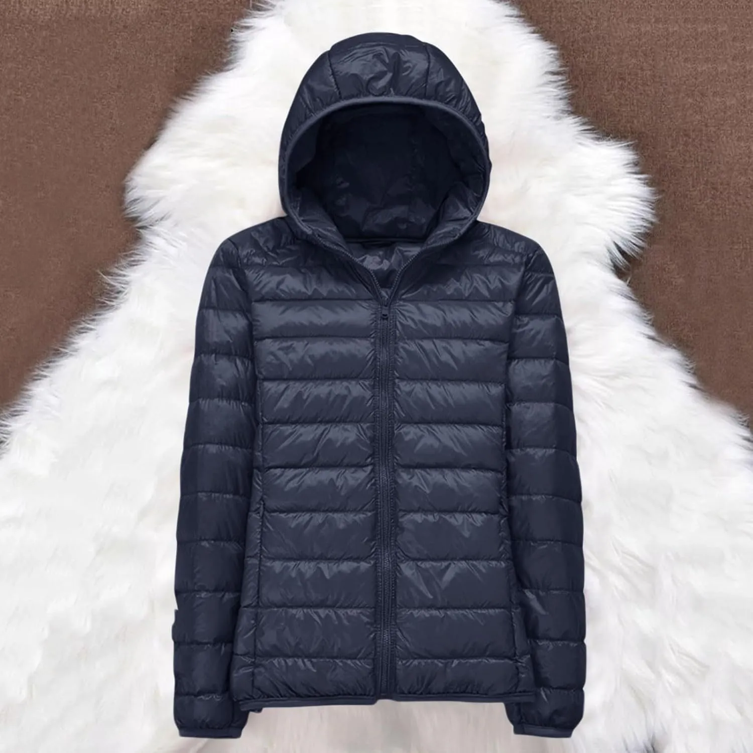 Winter Thicken Puffer Coat Windproof Jacket Women Windproof Winter Coat With Recycled Insulation Winter Slim Short Coat